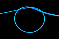 MKA Phobya Flex Sleeve 3mm (1/8") UV-blau 1m EOL